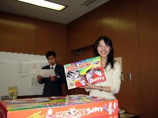 賞品のボード